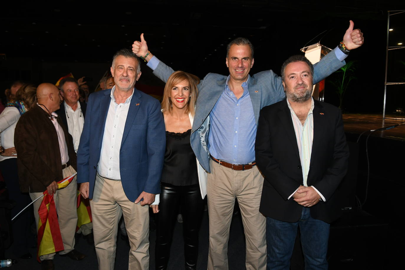 Ortega Smith abrió la campaña en Marbella 