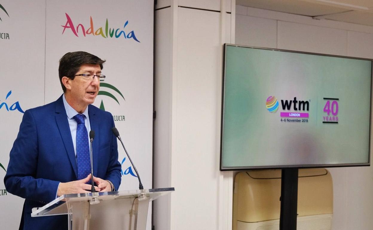 Andalucía acude a la World Travel Market de Londres con el objetivo de consolidar su negocio turístico frente al Brexit