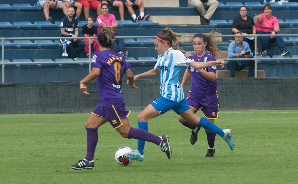 María Ruiz, esta campaña contra el Tenerife B en casa.