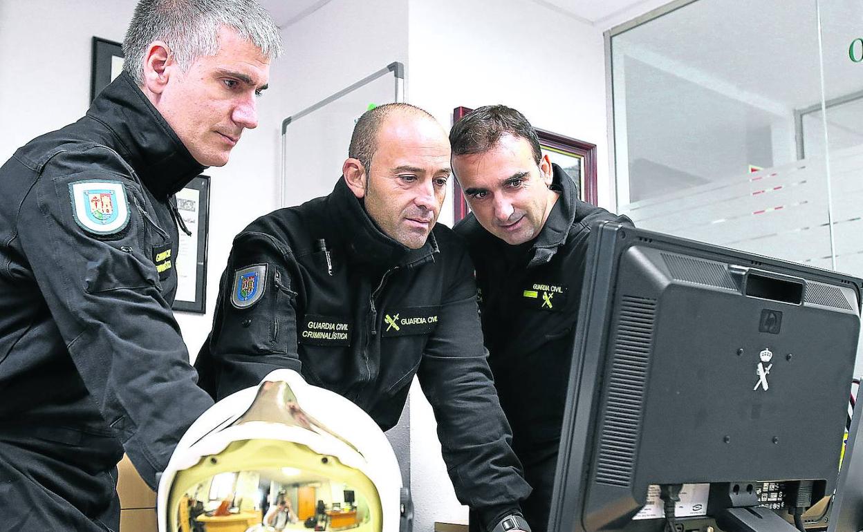 Juan Lalanza, José M. Martín y Jorge Rosel, miembros del ESIN