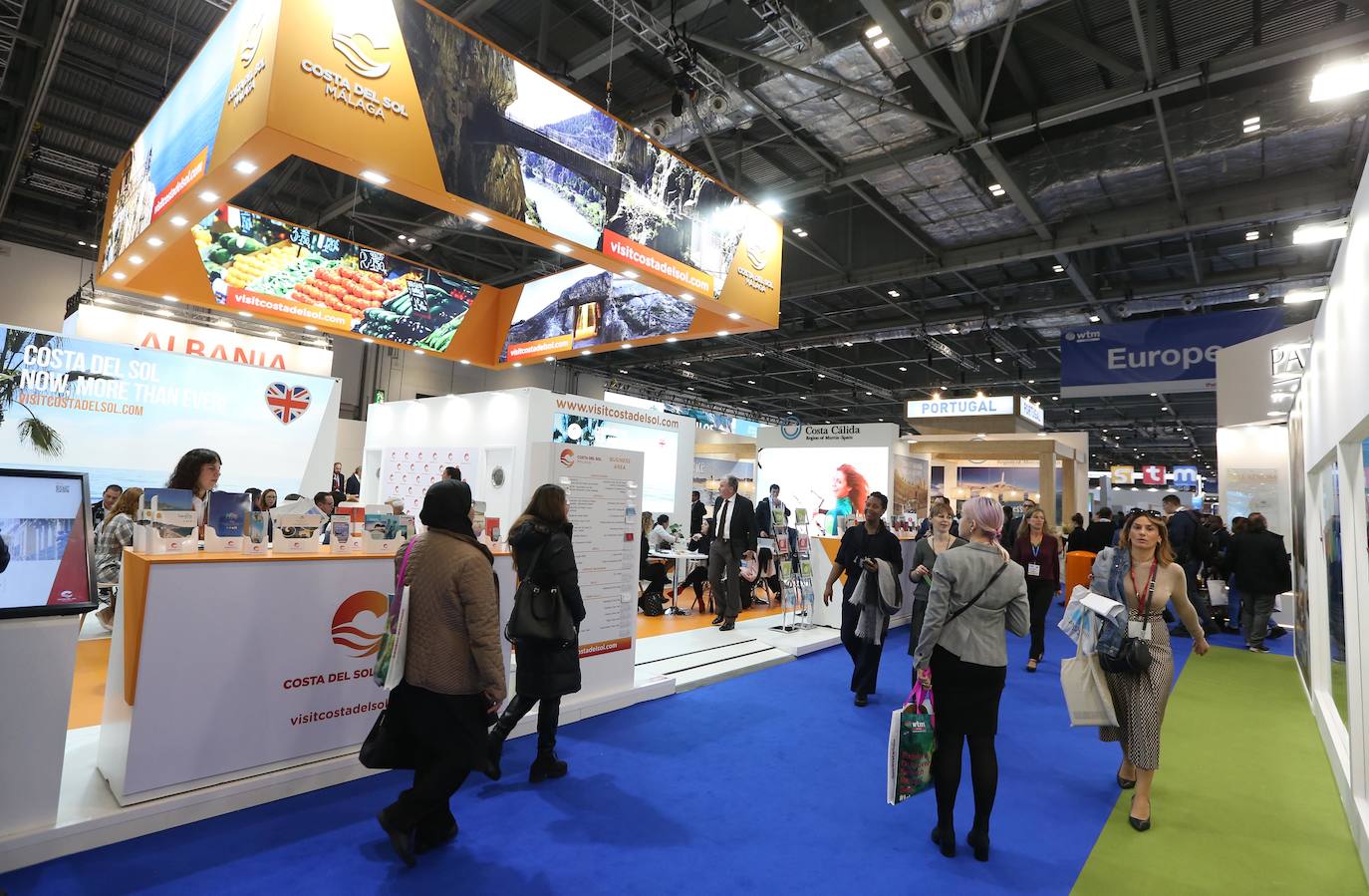Londres acoge la 40 edición de la cita clave del turismo, la World Travel Market.