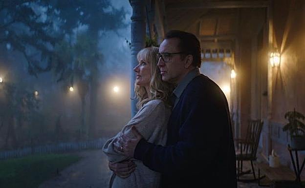 Un fotograma de 'Color Out of Space'.