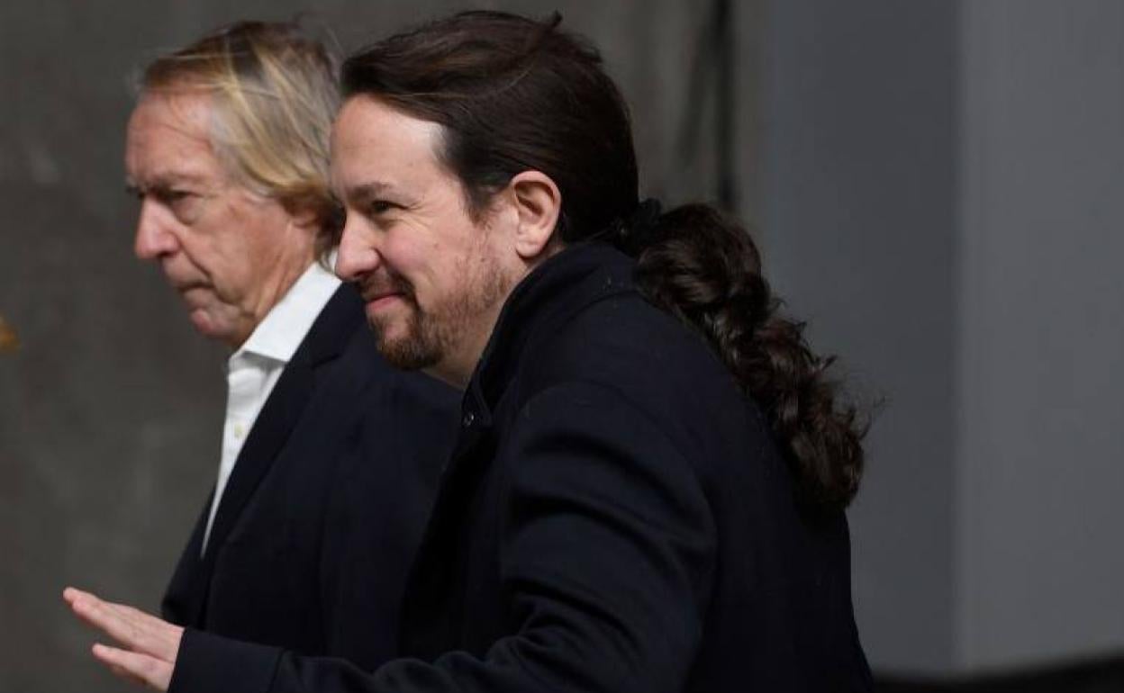 El candidato de Unidas Podemos, Pablo Iglesias.