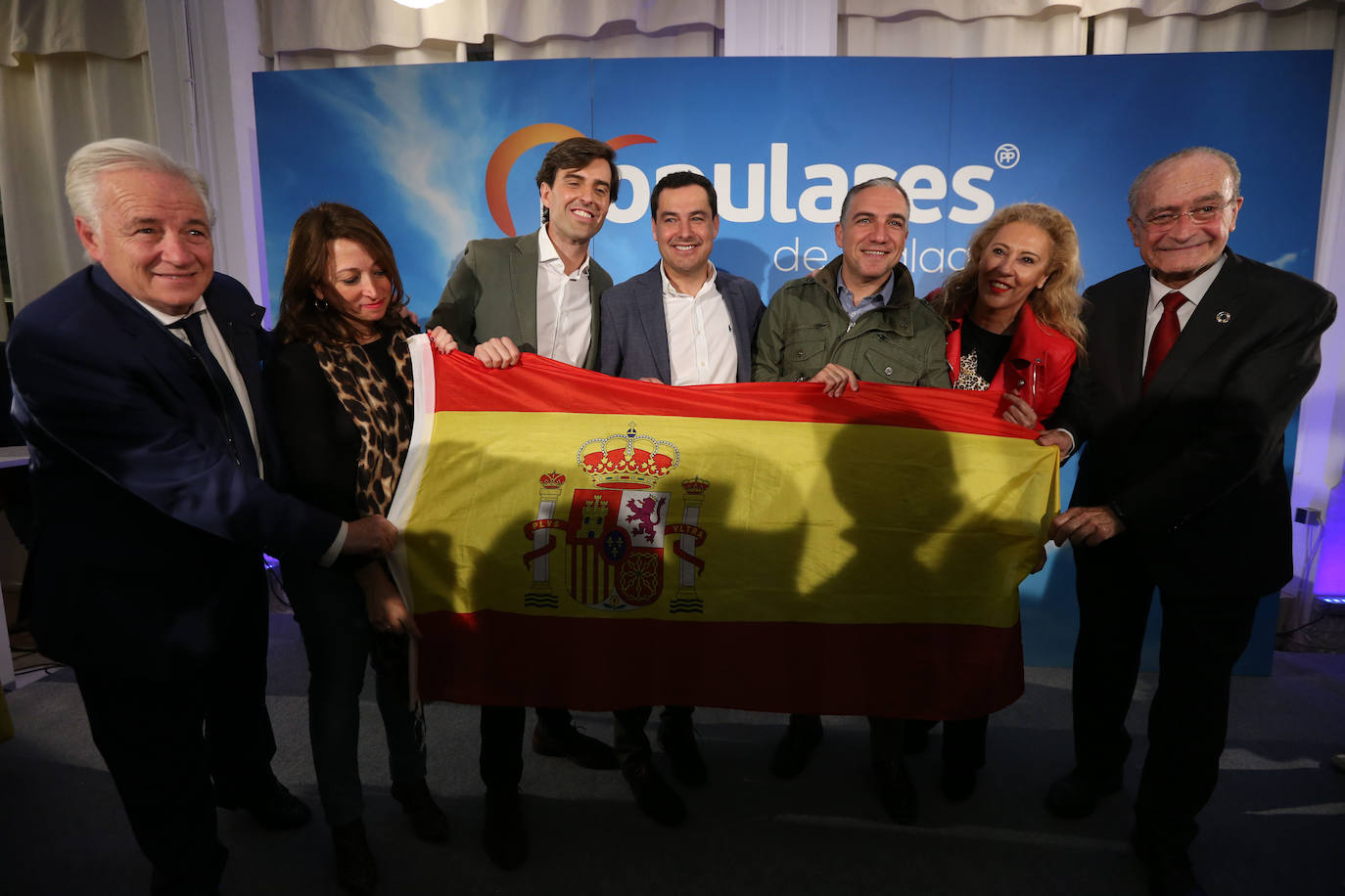 Cierre de campaña del PP en Málaga capital