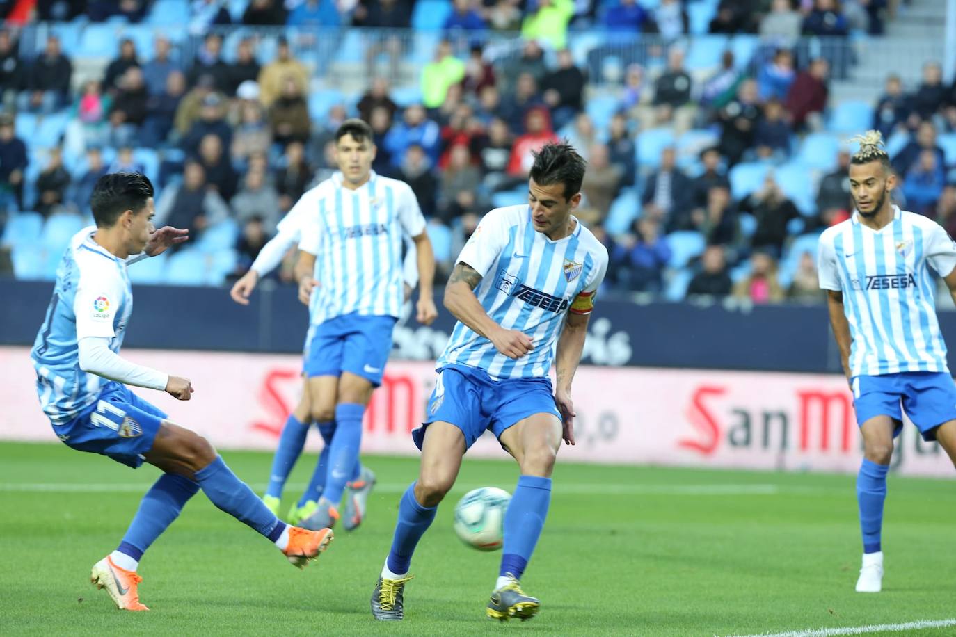 Las novedades en el once son Juanpi, Benkhemassa y Diego González 