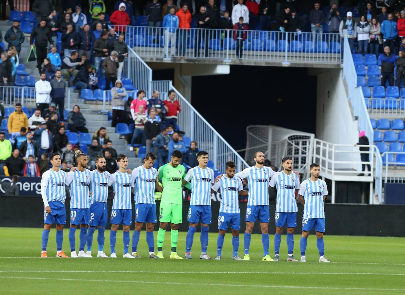 Las novedades en el once son Juanpi, Benkhemassa y Diego González 