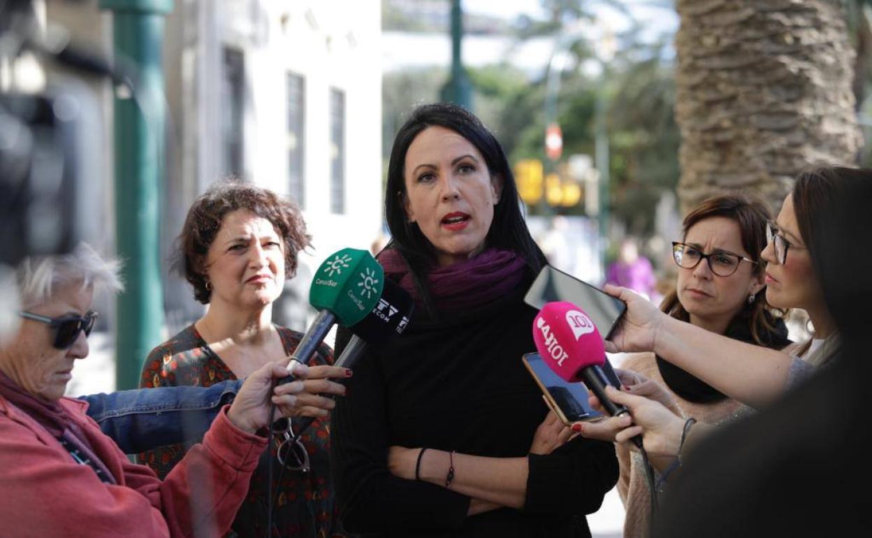 García Sempere, durante la campaña electoral. 