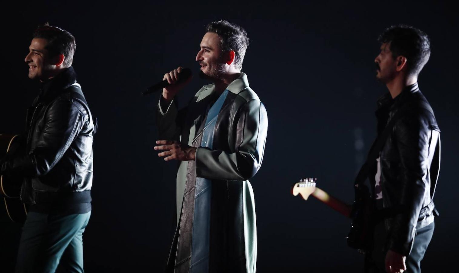 El grupo Reik durante su actuación.