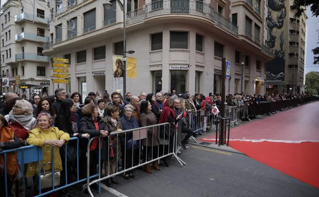 Expectación desde primeras horas. 