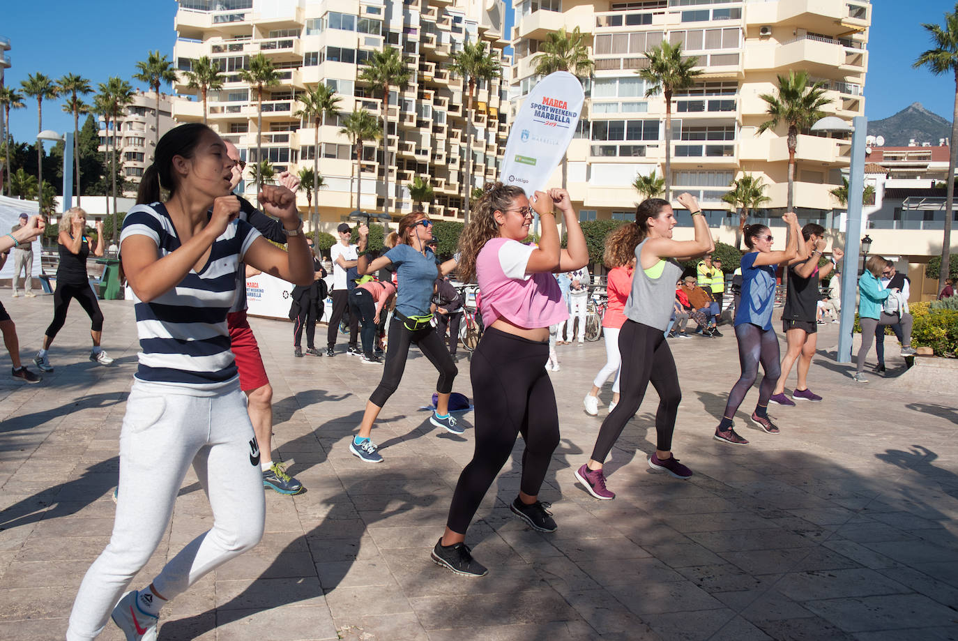 Marca Sport Weekend llena Marbella de actividades y encuentros con leyendas del deporte. 