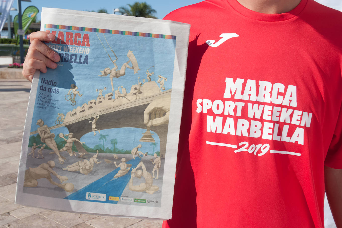 Marca Sport Weekend llena Marbella de actividades y encuentros con leyendas del deporte. 