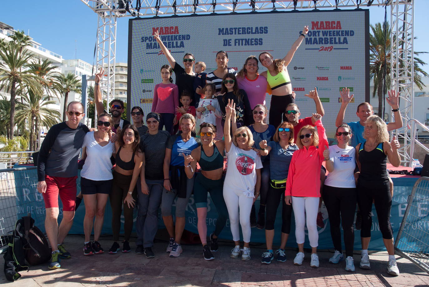 Marca Sport Weekend llena Marbella de actividades y encuentros con leyendas del deporte. 