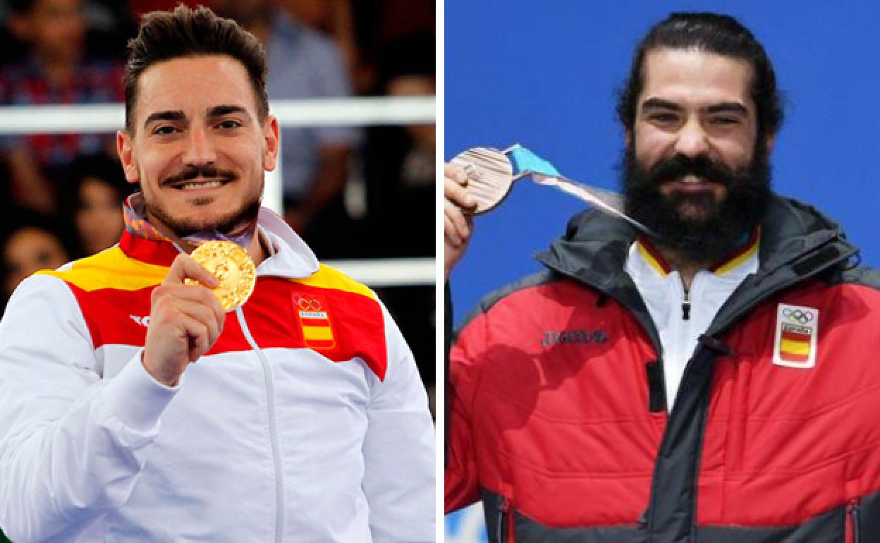 Regino Hernández y Damián Quintero, medallas de plata al mérito deportivo