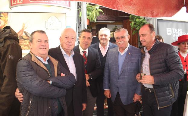 Eduardo Rueda, Juan Lara, Juan A. Lara, Paco Valverde, Francisco Martín Aguilar y Juan Luis Pinto. 