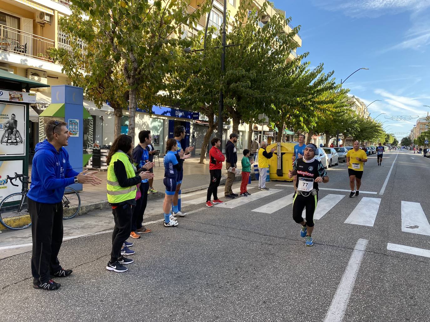 Los corredores Abdelhadi El Moaziz, del Cueva de Nerja-UMA, y Janine Lima, del Atletismo Málaga, se alzaron con la victoria.