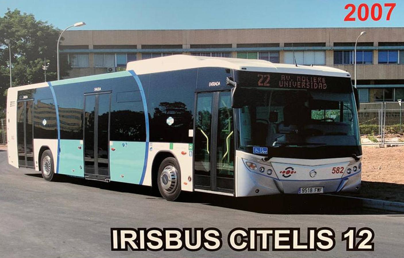 Así han cambiado los autobuses de la EMT. 