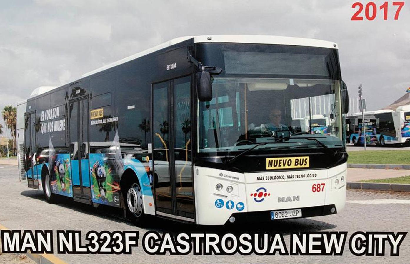 Así han cambiado los autobuses de la EMT. 