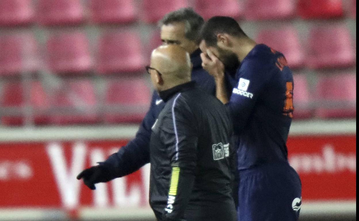 Lombán: tres lesiones en doce citas