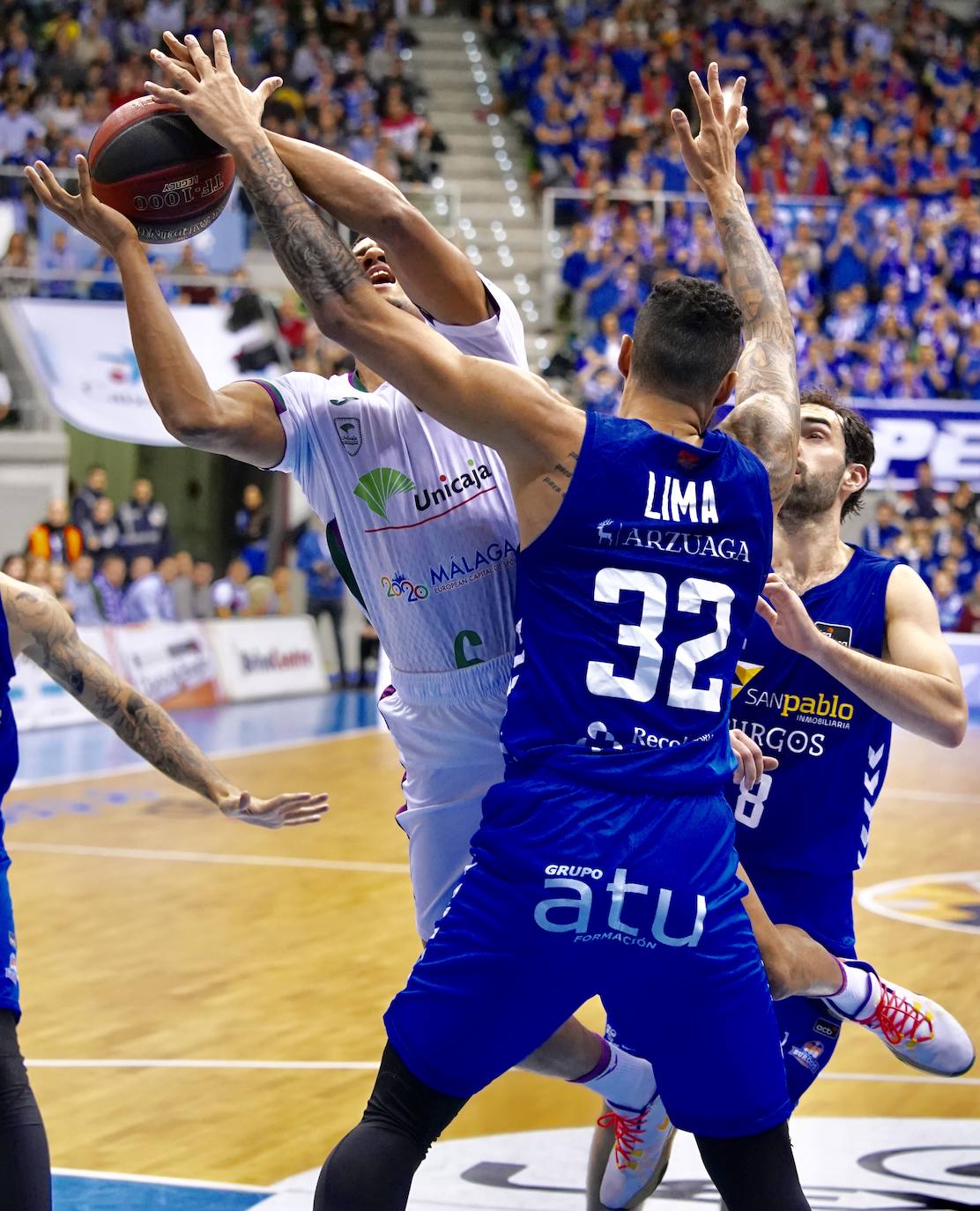 Fotos: El San Pablo Burgos-Unicaja, en imágenes