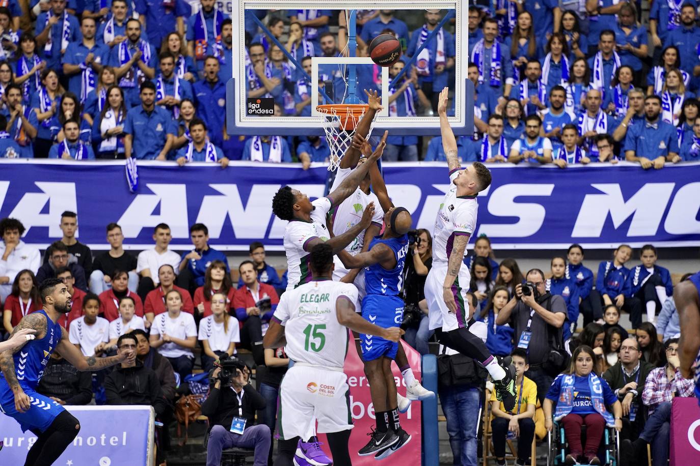 Fotos: El San Pablo Burgos-Unicaja, en imágenes