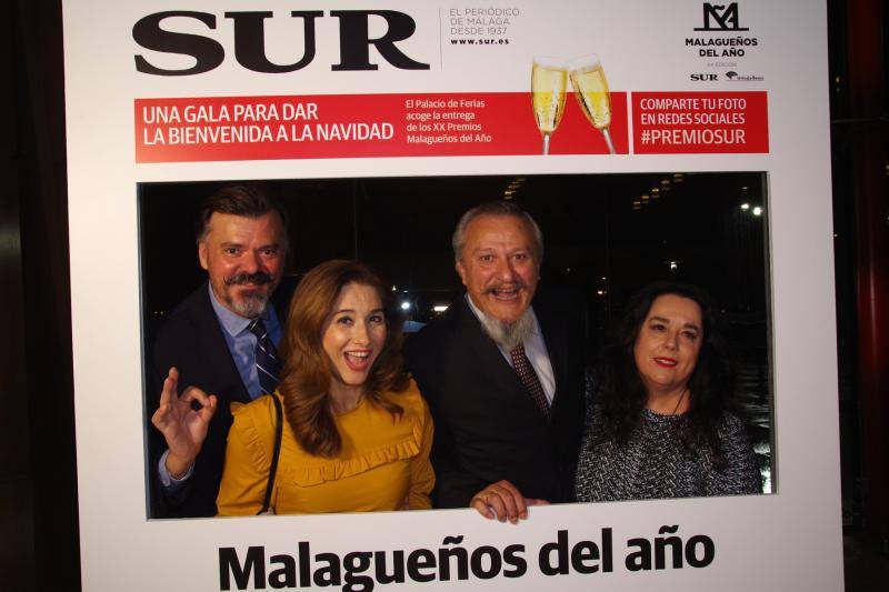 Los invitados a los XX Premios Malagueños del Año de SUR, en imágenes