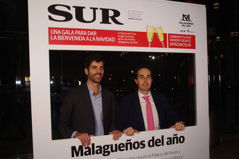 Los invitados a los XX Premios Malagueños del Año de SUR, en imágenes