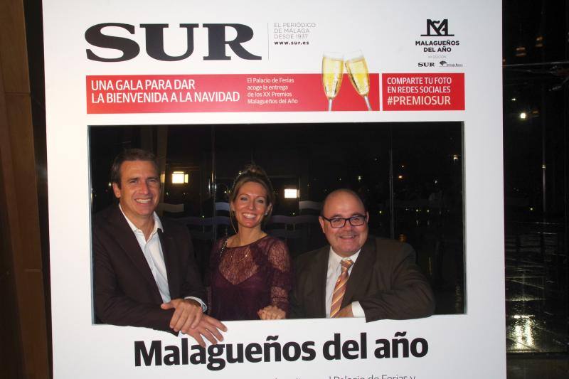 Los invitados a los XX Premios Malagueños del Año de SUR, en imágenes