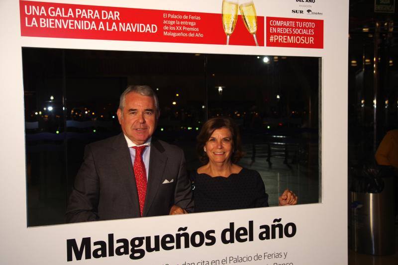 Los invitados a los XX Premios Malagueños del Año de SUR, en imágenes