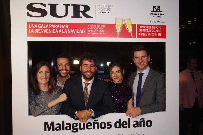 Los invitados a los XX Premios Malagueños del Año de SUR, en imágenes