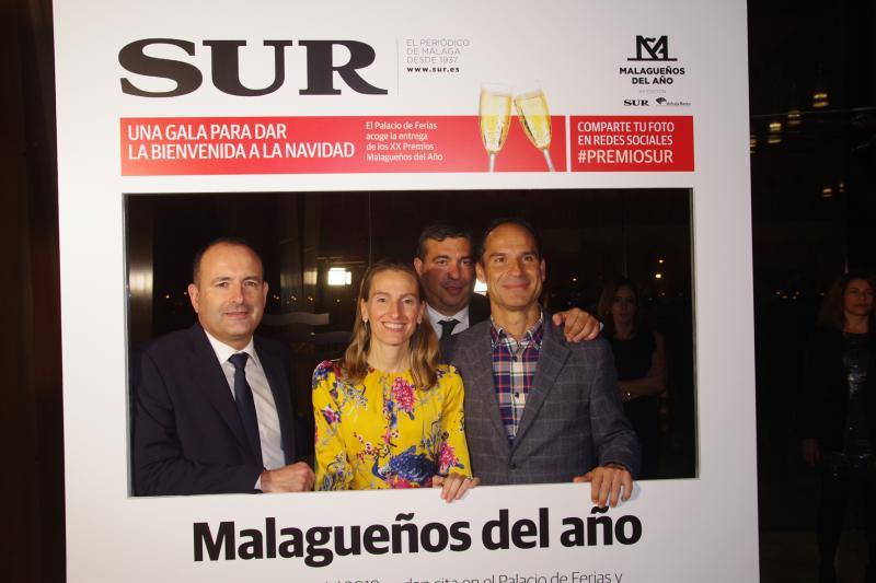 Los invitados a los XX Premios Malagueños del Año de SUR, en imágenes