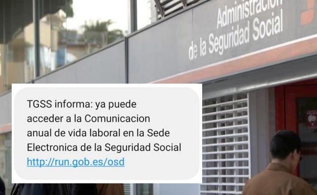 «No es una estafa»: la Seguridad Social explica qué hay detrás del SMS sobre tu vida laboral