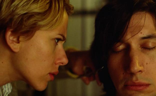 Scarlett Johansson y Adam Driver, la pareja protagonista de 'Historia de un matrimonio'.