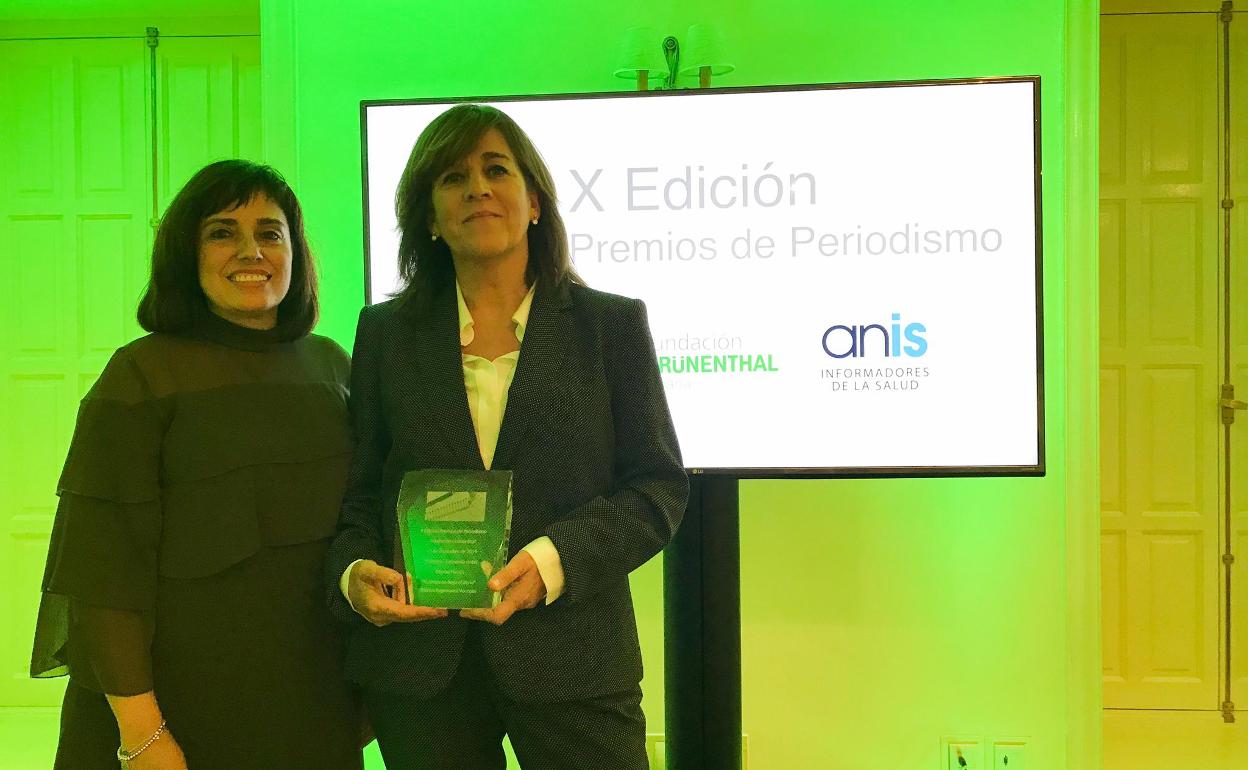 Las periodistas de Vocento Susana Zamora e Inés Gallastegui, premiadas por un reportaje sobre el dolor crónico