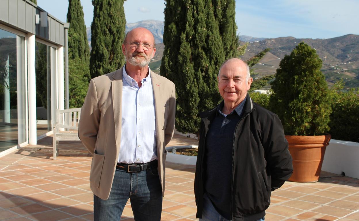 Mario Blancke y Phillip Smalley, responsables de la asociación SOHA. 