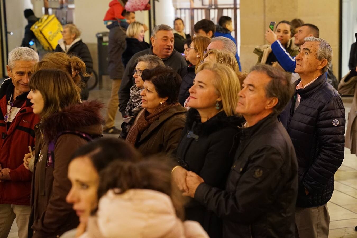 Miles de personas han asistido ya al espectáculo de luces del Centro de Málaga