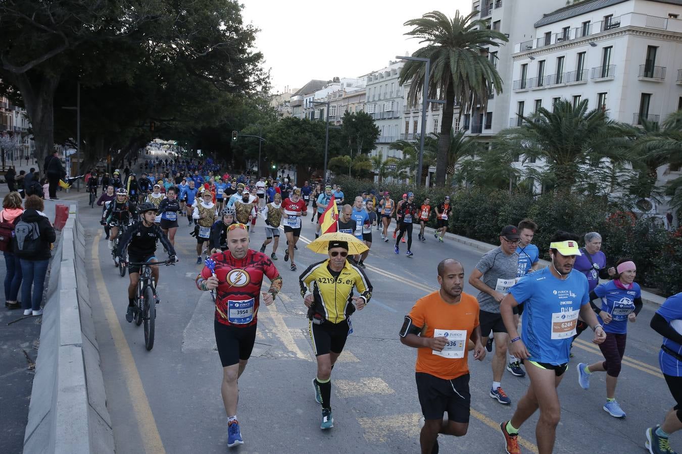 Las mejores imágenes del Maratón Málaga 