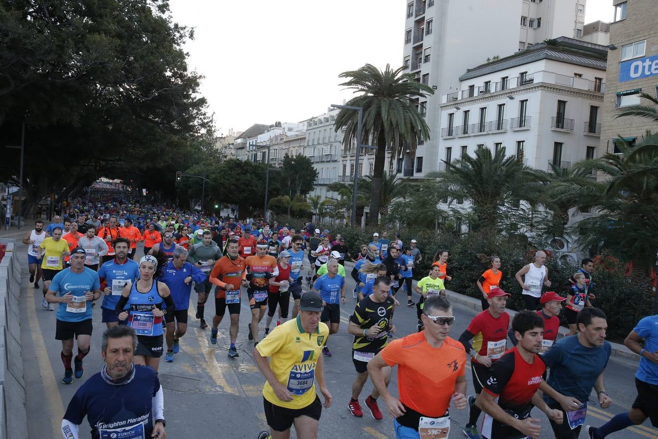 Las mejores imágenes del Maratón Málaga 