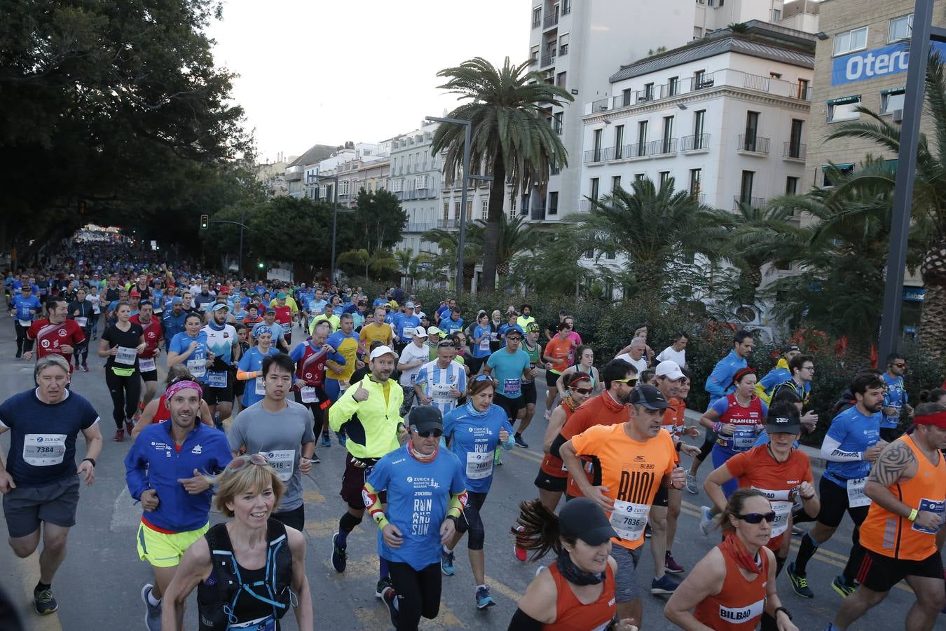 Las mejores imágenes del Maratón Málaga 