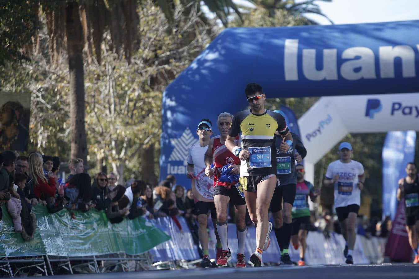 Las mejores imágenes del Maratón Málaga 