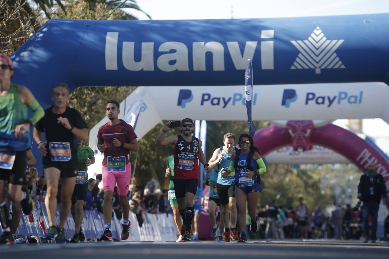 Las mejores imágenes del Maratón Málaga 