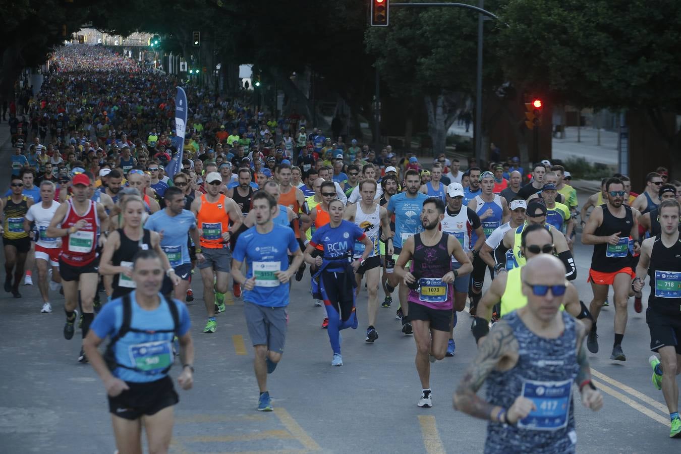 Las mejores imágenes del Maratón Málaga 