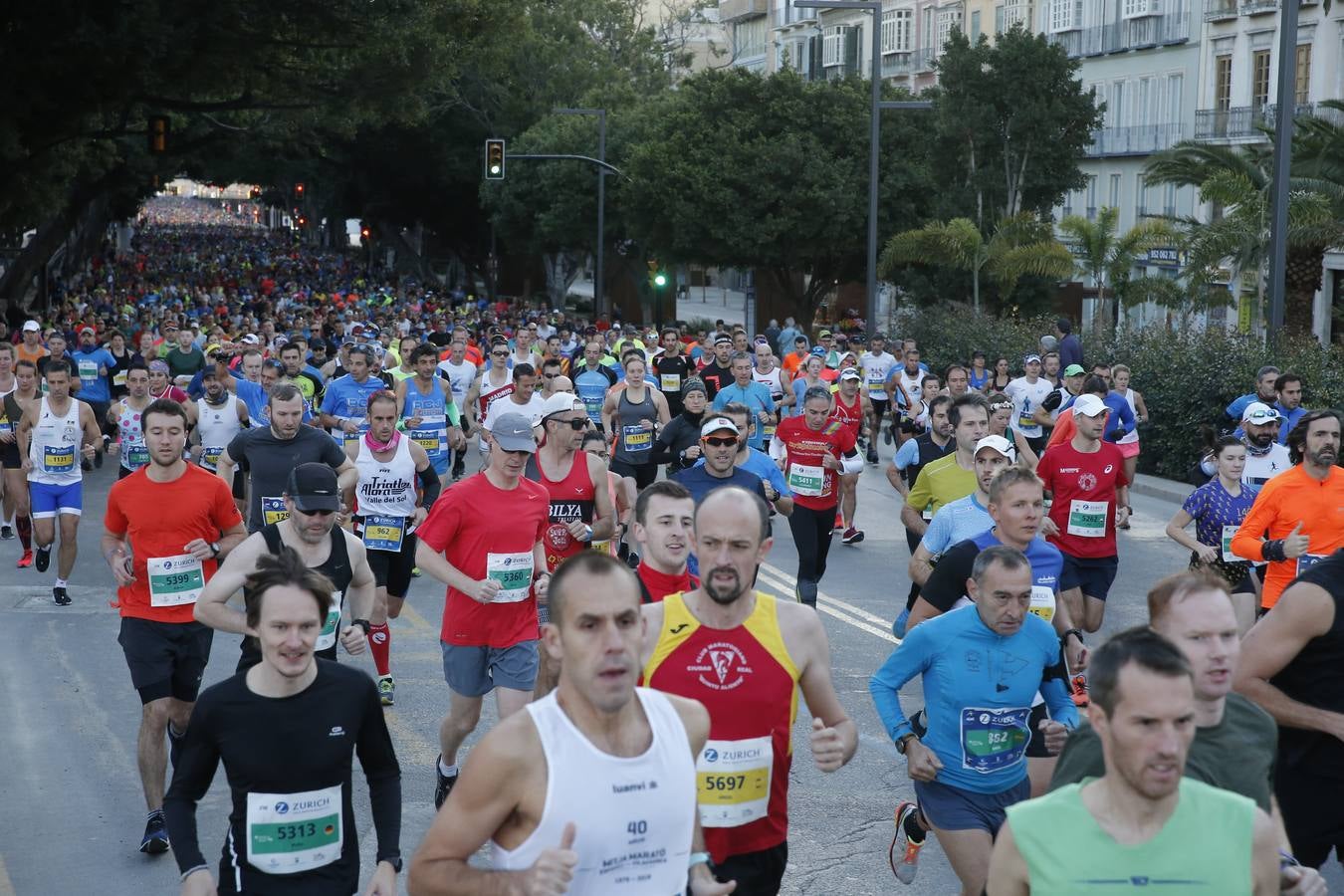 Las mejores imágenes del Maratón Málaga 