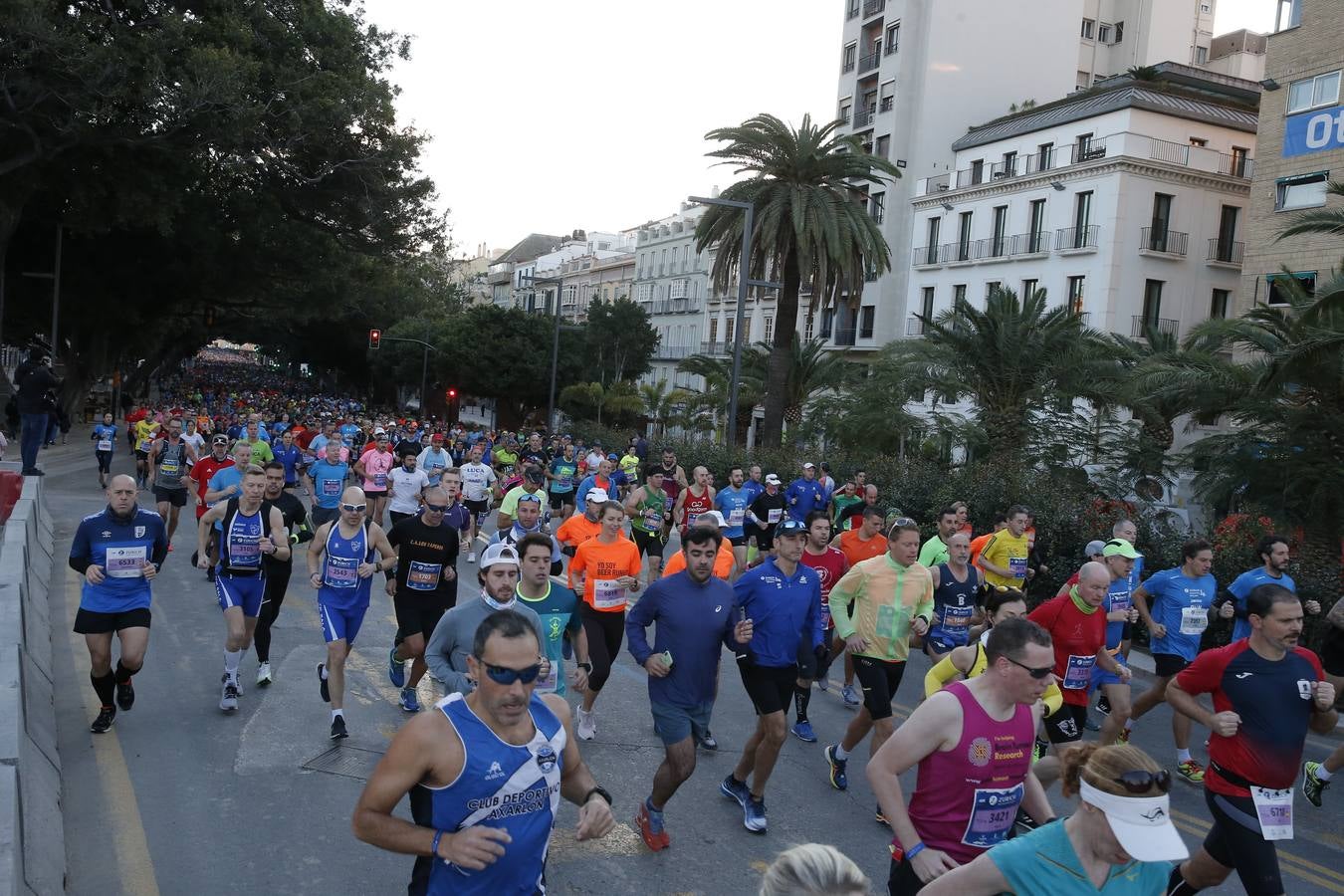 Las mejores imágenes del Maratón Málaga 