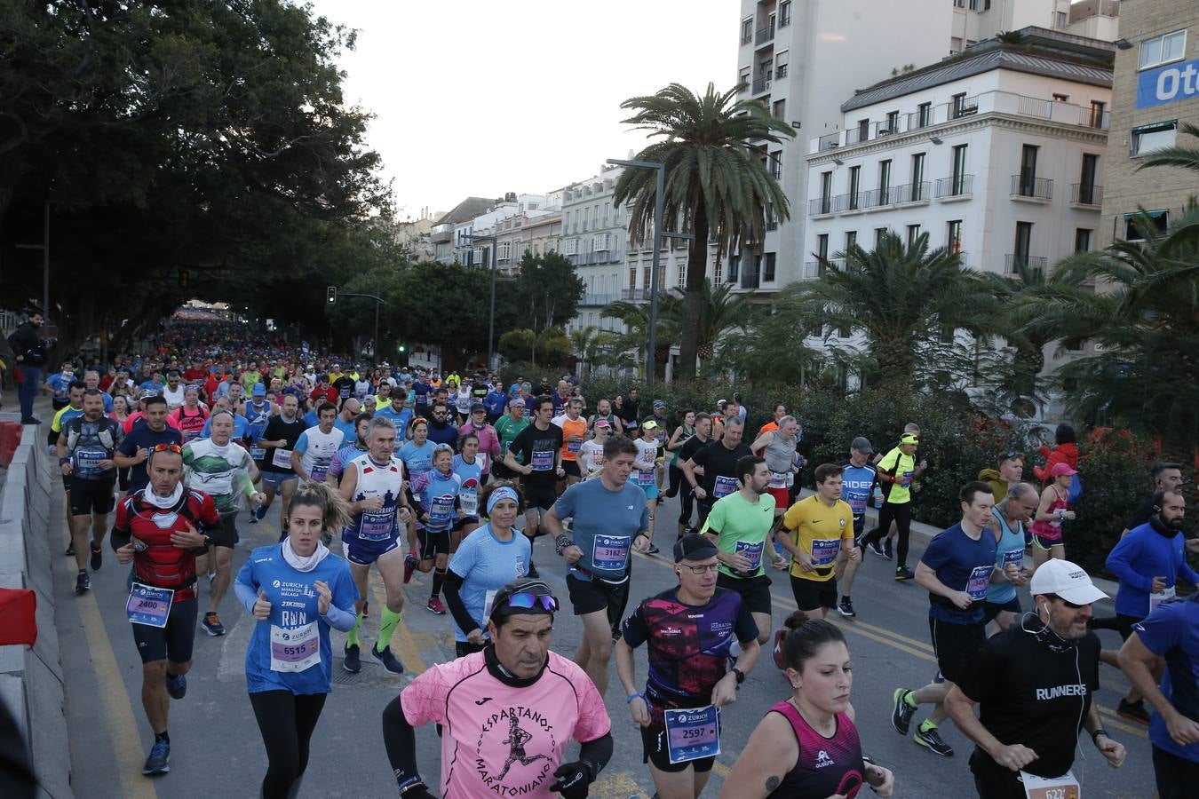 Las mejores imágenes del Maratón Málaga 