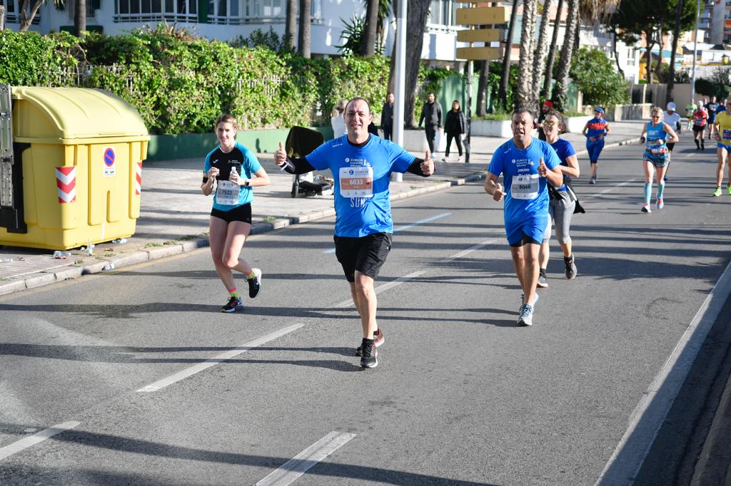 4.200 corredores han participado en la prueba este domingo.