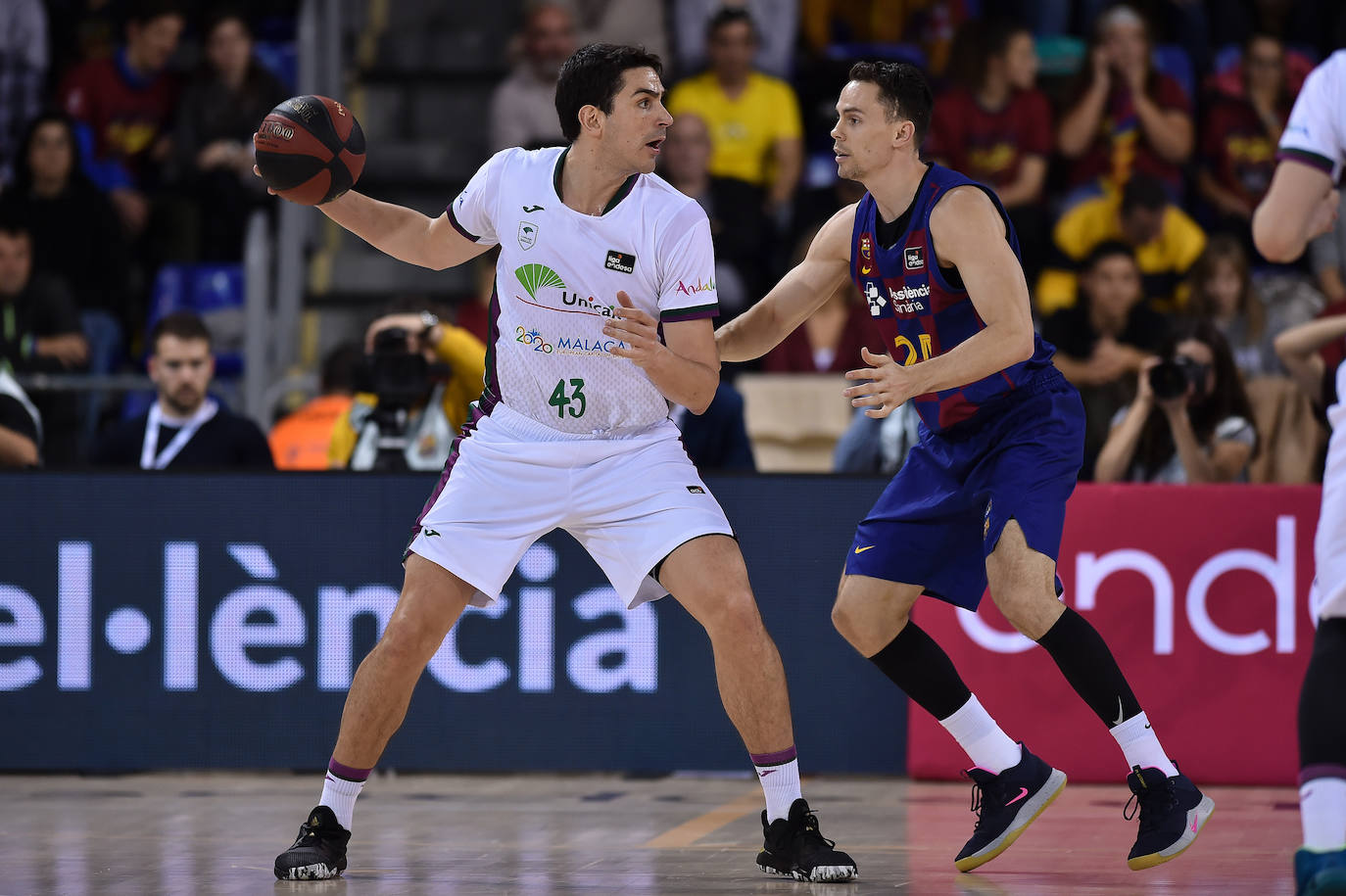 Los cajistas asaltan el Palau Blaugrana, una cancha en la que no había ganado otro equipo de Liga Endesa esta temporada