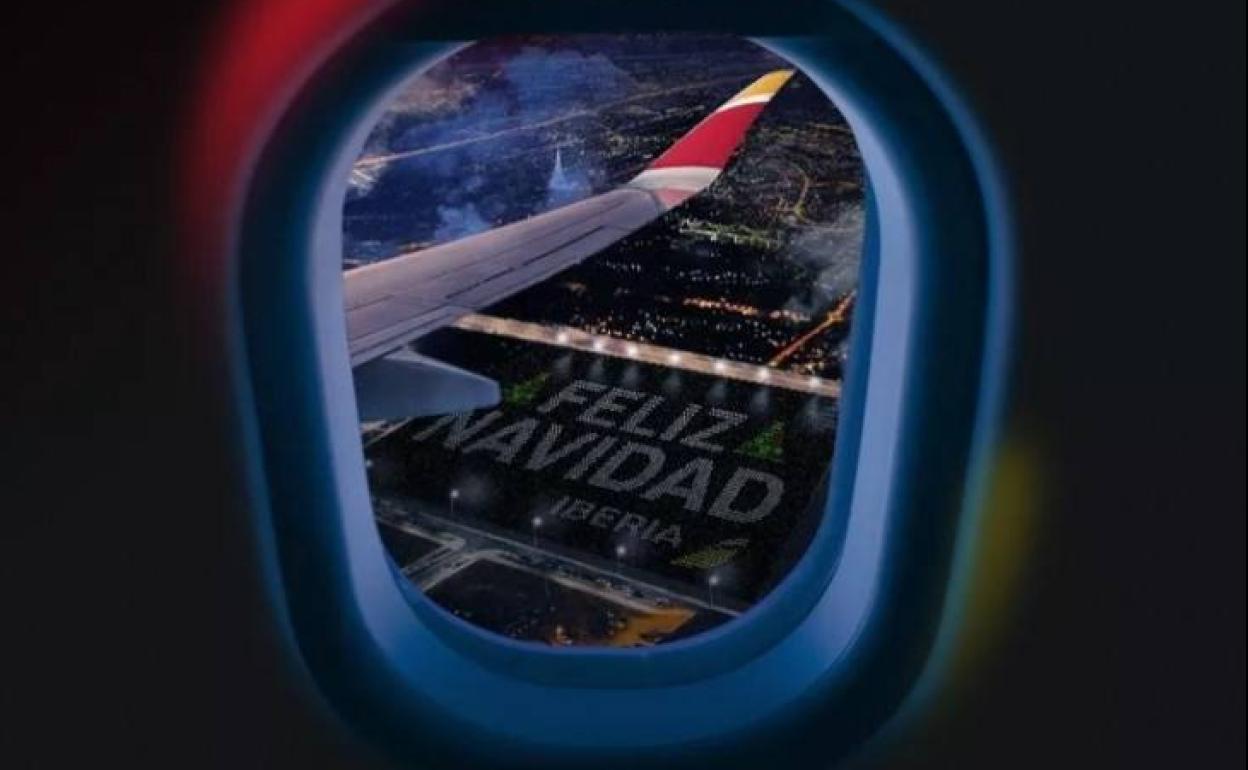 Cómo hacer que tu felicitación navideña se vea desde el aire