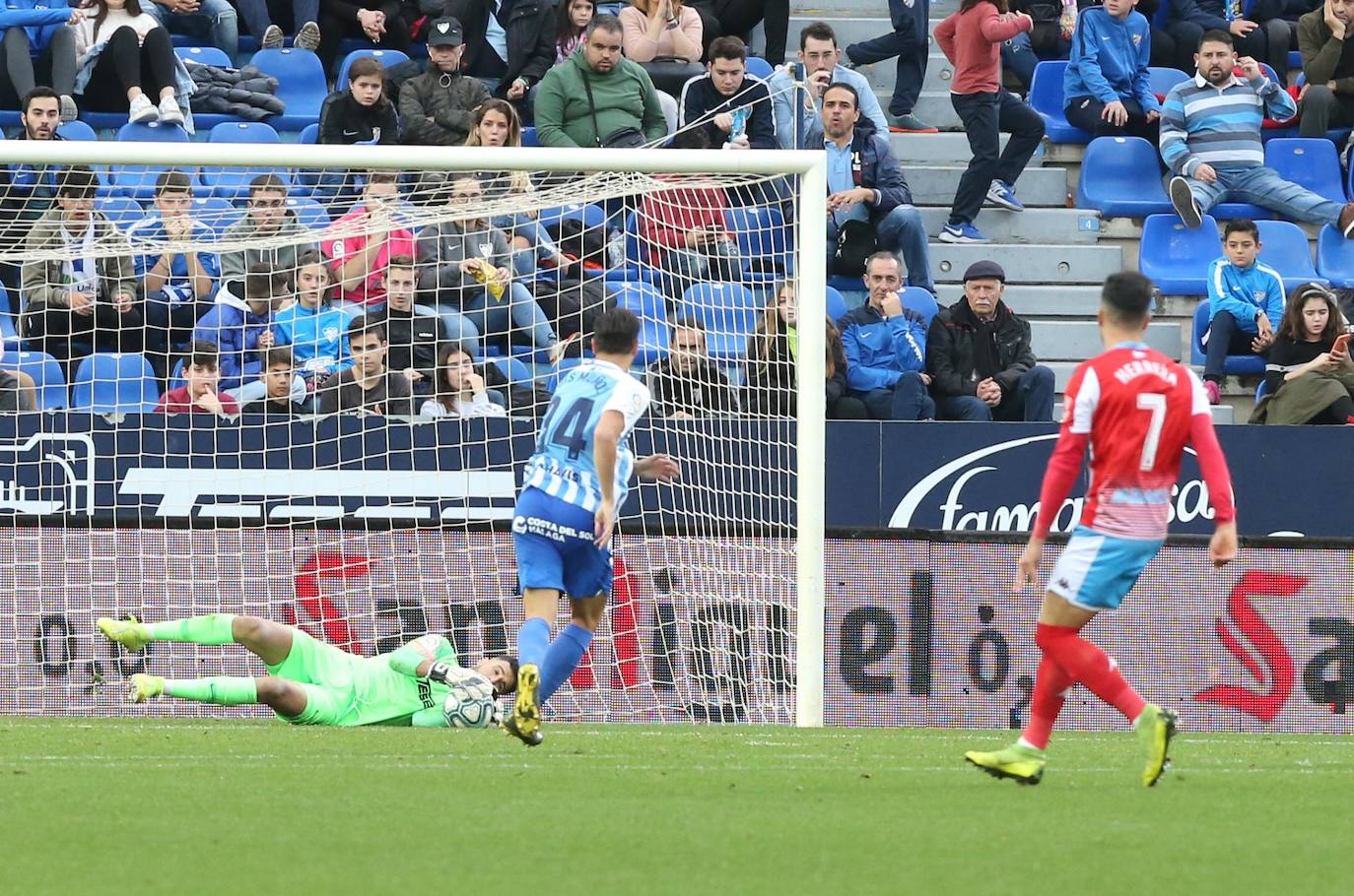 Las mejores imágenes del Málaga-Lugo