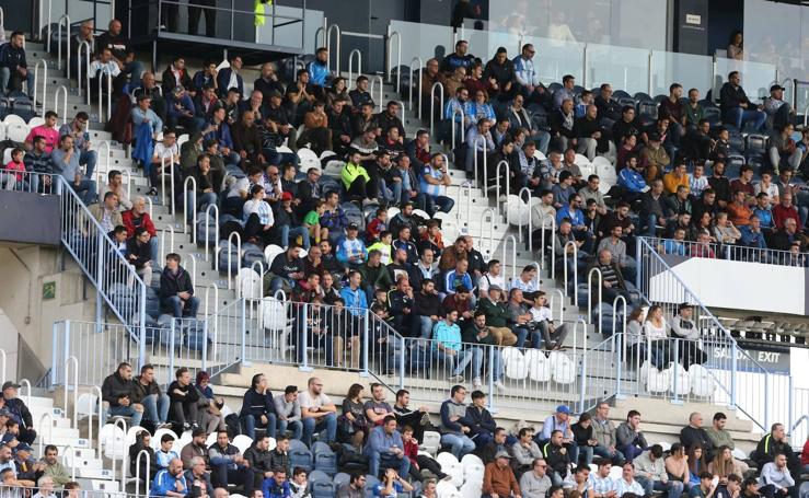 Búscate en las gradas del Málaga-Lugo en La Rosaleda