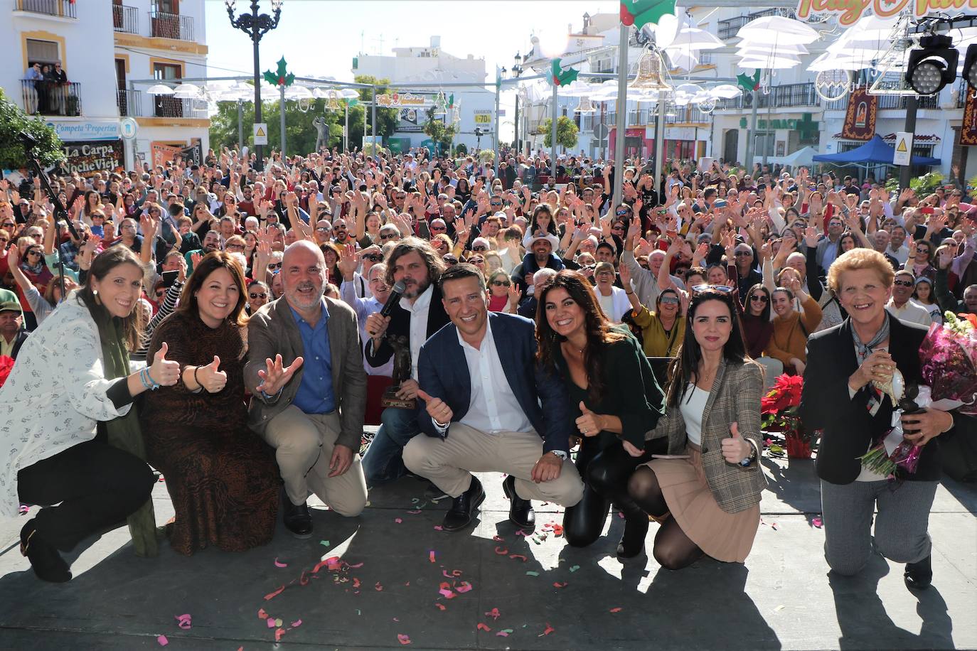 Gran ambiente en la fiesta de las Migas de Torrox 